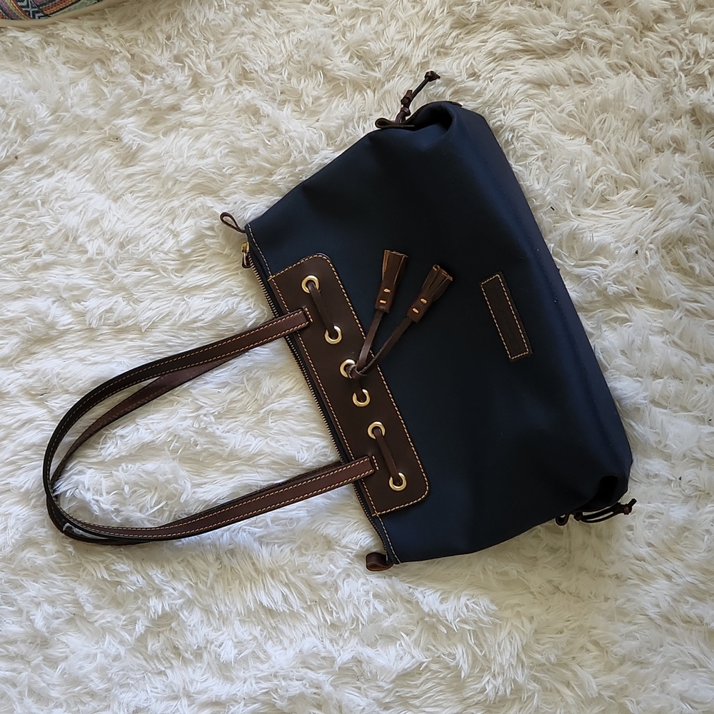 D&B navy blue purse